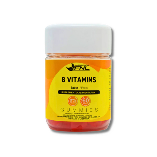 8 VITAMINS GUMMIES (60 gomitas)