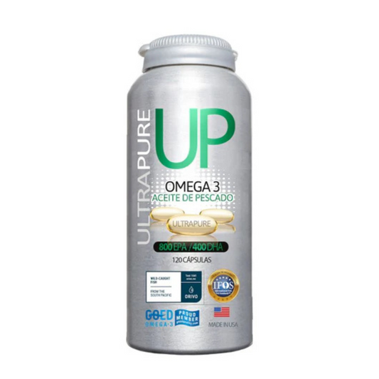 OMEGA 3 UP CAP ULT PURE 800 EPA/400DHA (120 cápsulas)