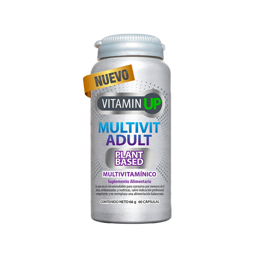 VITAMIN UP MULTIVIT ADULT PLANT BASED (60 cápsulas)