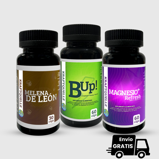 Kit Esencial 360° | Energía Natural, Enfoque Mental y Recuperación Física