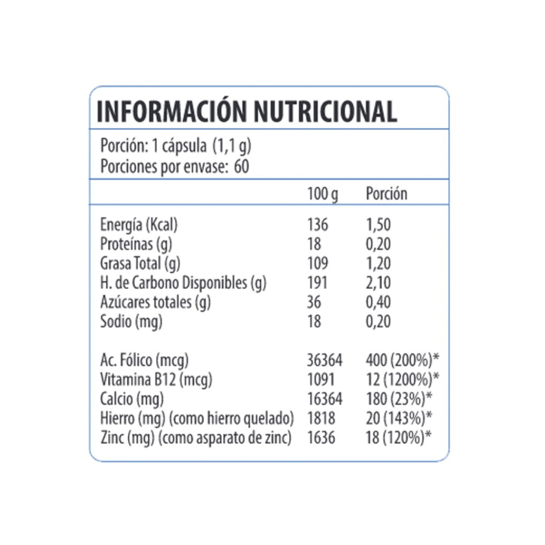 VITAMIN UP MULTIVIT ADULT PLANT BASED (60 cápsulas)