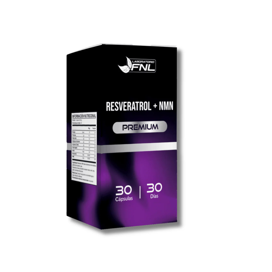 RESVERATROL + NMN (30 cápsulas)